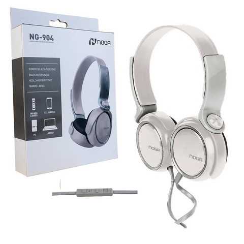 AURICULAR VINCHA MANOS LIBRES NOGA NG 904 CON CABLE